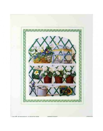 Étagères jardins vertes 1